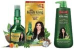 Kesh King Ayurvedic Anti Hairfall Hair Oil- 300 ml & Emami Kesh King Damage Repair Shampoo- 600 ml - Fast UK Delivery - Image 2