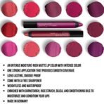 Colorbar Matte me as I am Lipcolor-Outrage, Mauve, 2 g | Moisturize and condition lips| Long Lasting| Waterproof and Smudge-proof - Fast UK Delivery - Image 7