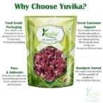 YUVIKA Gulab Patti - Rosa Gallica - Dry Rose Petal (100 Grams) - Fast UK Delivery - Image 4