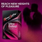 KamaSutra Ultradotted Condoms for men Count 20 with Aloe Vera Lube Water Lubricant 50ml - Fast UK Delivery - Image 3