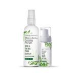 Aroma Magic Neem & Tea Tree Pwrd by Niacinamide Combo | Foaming Face wash 100 ml + Toner 100 ml |Pack Of 2 - Fast UK Delivery
