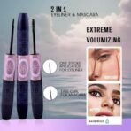 Fashion Colour 2 IN 1 Waterproof MASCARA & EYELINER (5ml) - Fast UK Delivery - Image 5