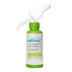 mCaffeine 15% Vitamin C Face Serum for Glowing Skin with Green Tea & 1% Caffeine | Reduces Dark Spots & Pigmentation | Revives Dull Skin & Protects Against Sun Damage | Serum for Men & Women - Fast UK Delivery