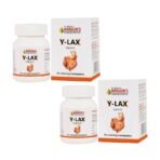 BAKSON'S HOMEOPATHY Dr. Bakshi's Y-Lax Tablets-150 Tablets (2 Pack of 75 Units)