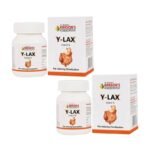 BAKSON'S HOMEOPATHY Dr. Bakshi's Y-Lax Tablets-150 Tablets (2 Pack of 75 Units)