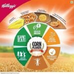 Kellogg's Cornflakes with Real Honey, 300 g - Fast UK Delivery - Image 4