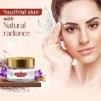 Ayouthveda Kunkumadi Face Mask | Infused with Kumkumadi Taila, Sandalwood, Turmeric & Finest Kashmiri Saffron | Helps to Tighten Pores & Boost Skin Radiance (Pack Of 1-50gm) - Fast UK Delivery - Image 5