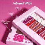 Mila Beaute Set of 7 Non Transfer Mini Liquid Lipstick Gift Set I 12 Hrs Transfer proof I With Hyaluronic Acid I Perfect For Gifting, Special Occasion, Wedding, Travel Friendly Combo for Women I Gift Pack - Fast UK Delivery - Image 6