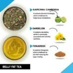 TEACURRY Belly Fat Tea (6 Months Pack | 180 Tea Bags) - Helps With Belly Fat, Water Weight, Bloating, 50 grams - Fast UK Delivery - Image 6