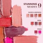 mCaffeine Shades Creamy Matte Kiss Bullet Lipstick | Moisturizing & Lightweight | Comfortable, Non-drying & Long Stay Lipstick | Infused with Cocoa Butter & Vitamin E | Lipstick | 3.5 g - Choco Melt - Fast UK Delivery - Image 6