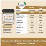 Jus' Amazin Creamy Cashew Butter Punchy Pepper (200g) | 18% Protein | Plant-Based Nutrition | Zero Chemicals | Vegan | Dairy-Free | 100% Natural - Fast UK Delivery - Image 6