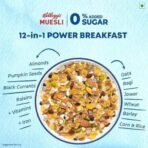 Kellogg's Muesli 0% Added Sugar 500 G | 12-In-1 Power Breakfast | India's No. 1 Muesli - Fast UK Delivery - Image 6