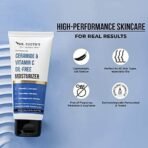 Dr. Sheth's Ceramide & Vitamin C Oil - Free Moisturizer| Lightweight Moisturizer to Hydrate & Brighten Skin | With Vitamin C, Ceramide & Ashwagandha | For Women & Men | 50g - Fast UK Delivery - Image 6