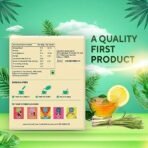 Chai Craft Instant Lemongrass Tea Premix (10 sachets)- Low Sugar Ready to Drink Lemongrass Tea I Ready to drink in 30 secs - Fast UK Delivery - Image 4
