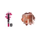 Glam 21 Lip Seduction Non- Transfer Crayon Lipstick|Sherbet Pink|07 Shades of Trend Eyeshadow Palette 10 Highly Pigmented Shades |Smudge Free & Long-Lasting| Shimmery Finish| 4gm - Shade -01 - Fast UK Delivery