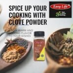 Easy Life Clove Powder Laung 65g, Cinnamon Powder 60g [Combo of Only 2 Spices Try cinnamon and clove tea for immunity boosting] - Fast UK Delivery - Image 4