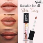Glam 21 3D Matte Liquid Lipstick|Highly Pigmented & Water-Proof| Longlasting & Weightless|Matte Finish|Nude Beauty-5gm - Fast UK Delivery - Image 5