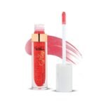 Glam 21 Lip Plumper With Hyaluronic Acid | Lightweight Lip Gloss With High Shine Glossy Finish For Fuller And Plump Lips | 03 Red Lights - 5 Gm - Fast UK Delivery
