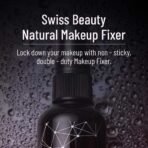 Swiss Beauty Natural Makeup Fixer | Natural Dewy Finish | With Vitamin E and Aloe Vera | Long-Lasting | Hydrating & Refreshing Setting Spray | 70 ml - Fast UK Delivery - Image 3