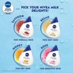 NIVEA Milk Delights Turmeric Face Wash 100ml | With Milk and Turmeric| Reduces 99.9% Pimple Causing Bacteria | Best Suited pH for Skin | All Skin Types - Fast UK Delivery - Image 7