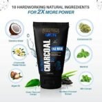INDUS VALLEY Men 100% Natural Active Charcoal Oil Control Face Wash - (100ml) - Fast UK Delivery - Image 4
