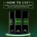 Colorbar Black Oud Deodorant, For Men, 100 ml - Fast UK Delivery - Image 4