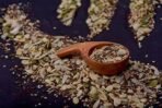Berries And Nuts Healthy Roasted Seeds Blend | Pumpkin, Sunflower, Chia, Flax, Watermelon, Sesame Seeds | 600 Grams | 3 Bottles of 200 Grams - Fast UK Delivery - Image 7