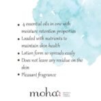 moha: Moisturizing Lotion (200 Ml) Moisturizing Lotion For Face & Body With Free Aloe Vera Gel 100 Ml (Combo of 2) - Fast UK Delivery - Image 4