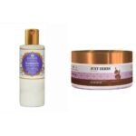 Just Herbs Kumuda - Indian White Water Lily Silicone-Free Conditioner & Anti Hairfall Natural Hair Mask- 200Gm, 2 count - Fast UK Delivery