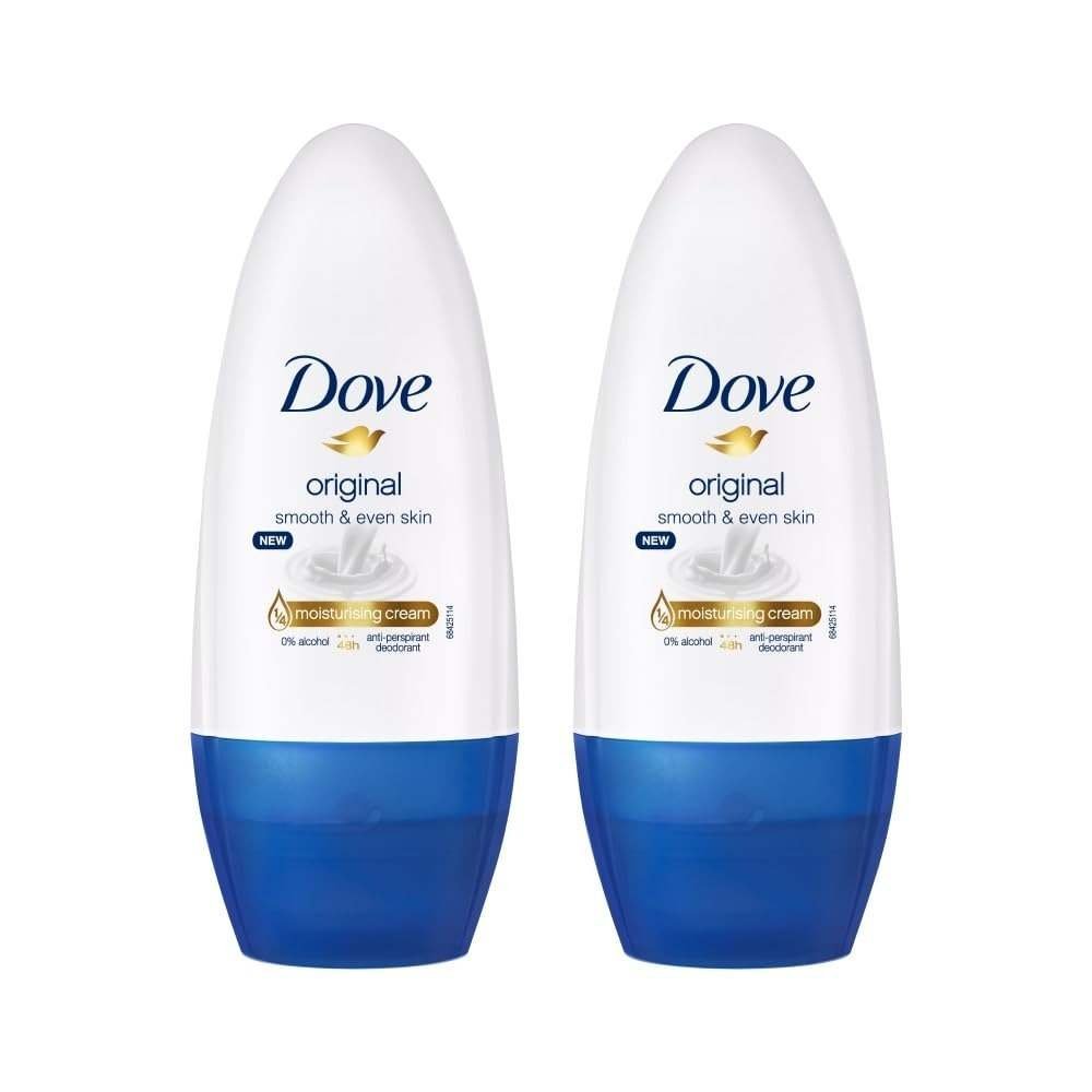uk51BEl6dIXL-1.jpg Dove Original Deodorant Roll On For Women|| 50 ml+Dove Original Deodorant Roll On For Women|| 50 ml - Fast UK Delivery - Image 1