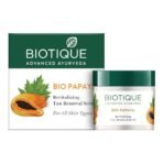 Biotique Papaya Tan Removal Brightening & Revitalizing Face Scrub | Gentle Exfoliation | Smooth and Clear Complexation | 100% Botanical Extracts| Suitable for All Skin Types | 75g - Fast UK Delivery