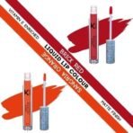 KINDED Liquid Lip Colour Vitamin E Enriched No Transfer Waterproof Long Stay Lipsticks Lip Gloss Set for Girls Women (Pack of 2, 6 ml each, Matte Finish, Shades Brick Red & Sangria Orange) - Fast UK Delivery - Image 3