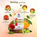 Ayouthveda Vitamin C Face Pack Powder Men & Women | Helps to reduce Pigmentation & Acne & Enhances skin Glow|Enriched with Fruits and Herbs | Makes Skin Soft & Supple (10g X 8 Sachets)(Pack Of 1) - Fast UK Delivery - Image 7