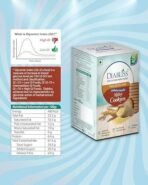 Diabliss Tea Premixes & Cookies Combo - Lemon, Ginger, Masala Tea(30x10g Sachets), Moringa & Millet Cookie 120g Box - Low Glycemic Index (GI) Diabetic Friendly - Image 7