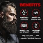 Beardo Beard and Hair Growth Oil - 50 ml for faster beard growth and thicker looking beard | Natural Actives Only | No Harmful Chemicals - Fast UK Delivery - Image 5