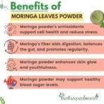 IndianJadiBooti Moringa Leaf Powder, 250 Grams Pack - Image 4