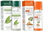 Biotique Sandalwood Sunscreen Ultra Soothing Face Lotion & Morning Nectar Flawless Skin Moisturizer L Prevents Dark Spots, Spf 50, All Skin Type - Fast UK Delivery - Image 2