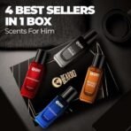 Beardo Perfumes Giftset For Men (Pack of 4 x 20ml) Whisky Smoke, Godfather, Tsunami and Black Musk | Long Lasting Perfume Musk & Woody Fresh Fragrance | Valentines day gift for husband | Gift for boyfriend | Gift for Men| Anniversay gift | Couple gift - Fast UK Delivery - Image 7