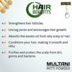 INDUS VALLEY Bio Organic Multani Mitti Powder for Face and Hair - (Jumbo Pack 1Kg) - Fast UK Delivery - Image 6