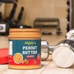 Abbie's Peanut Butter Crunchy (340g - Pack of 2) with 26g Protein Per 100g Serving, Zero Trans Fat/Cholesterol, Keto Friendly,100% Vegan, Good Source of Fat for Athletes, Body Builders - Fast UK Delivery - Image 4