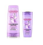 L'Oreal Paris Hyaluron Moisture 72H Moisture Filling Shampoo | With Hyaluronic Acid | For Dry & Dehydrated Hair 82.5ml + Hyaluron Moisture 72H Moisture Sealing Conditioner 180 mL, Regime Pack of 2 - Fast UK Delivery