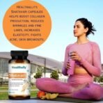 Healthally Ayurvedic Shatavari Capsule 500mg | Stamina Energy Booster for Women Skin Health Wellness PCOD PCOS Care Capsule | Body Pain & Fatigue Relief | AYUSH Approved - 30 Capsules - Fast UK Delivery - Image 4