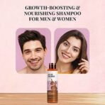 Just Herbs Castor and Black Onion Seed Sulfate Free Shampoo Reduce Hairfall,Hair Loss For Dry and Frizzy, Normal Hair Types Men & Women - 200ml - Fast UK Delivery - Image 6