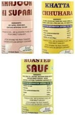 Dilkhush Khajoor Ki Supari and Khatta Chhuhara and Roasted Sauf, 400 g (Combo of 3) - Fast UK Delivery - Image 6