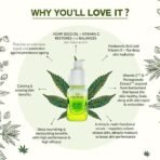 Colorbar Vita Hemp Restoring and Balancing Milk Serum | Nourishing | Pomegranate Scent | Natural | Vitamin C | Hemp seed oil | Hydrating - Fast UK Delivery - Image 6