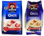 Quaker Cinnamon Oats Pouch, 1Kg+Oats Plus-Multigrain Advantage, 600G Pouch - Fast UK Delivery - Image 2