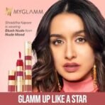 MyGlamm Super 4 Liquid Lipstick Stack - Nude Mood (Rose + Mauve + Brown + Pink) | Lipstick Combo Of 4 | Non Transfer, Smudge Proof 4 in 1 Velvet Matte Lipstick (4.8ml) - Fast UK Delivery - Image 5