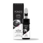 Pond's Pure Detox Foaming Brush Facewash for Clear Glow, Gentle Exfoliation, Deep Clean, All Skin Types, 150 ml - Fast UK Delivery