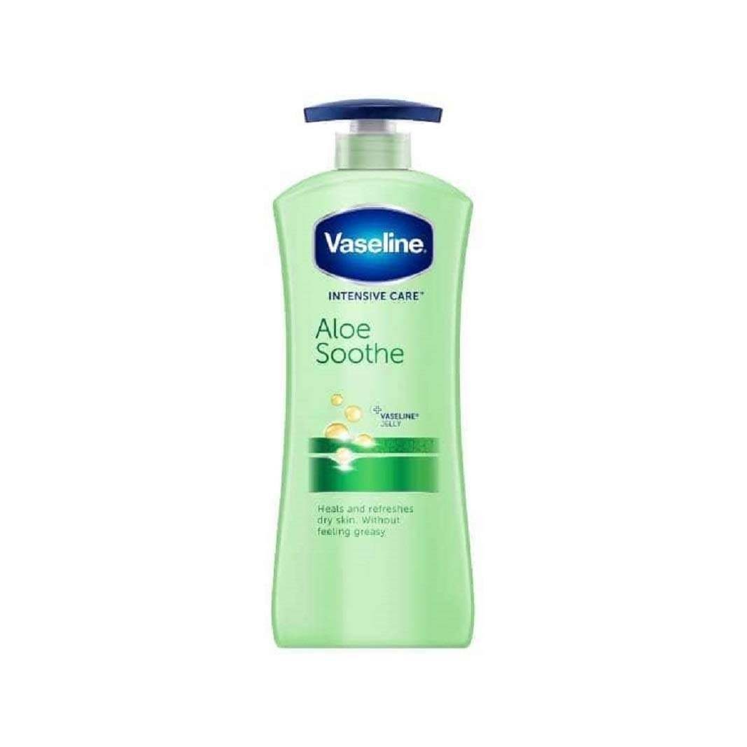 uk51CGpF25tML-1-1.jpg Vaseline Body Lotion, 600ml (Aloe Soothe) - Fast UK Delivery - Image 1