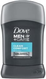 Dove Men+Care Antiperspirant Deodrant Stick For Men 40ml (Clean Comfort) - Fast UK Delivery